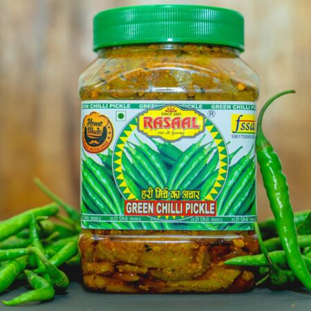 Green Chili Pickle – Spicy & Zesty Flavors | Haryana Recipe | Rasaal Ayurved